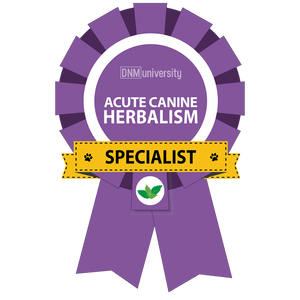 Acute Canine Herbalism Specialist Degree Certificate